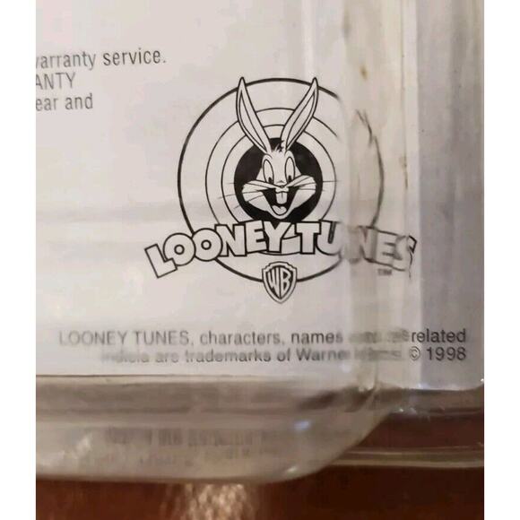 1998 Looney Tunes Armitron Musical Flip Top Digital Watch Non-working Sealed - Picture 3 of 7